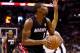SAN ANTONIO, TX - JUNE 15: Chris Bosh #1 of the Miami Heat looks to shoot against the San Antonio Spurs during Game Five of the 2014 NBA Finals at the AT&T Center on June 15, 2014 in San Antonio, Texas. NOTE TO USER: User expressly acknowledges and agrees