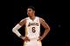 LOS ANGELES, CA - MARCH 30: Kent Bazemore #6 of the Los Angeles Lakers stands o nthe court in the game with the Phoenix Suns at Staples Center on March 30, 2014 in Los Angeles, California. NOTE TO USER: User expressly acknowledges and agrees that, by dow