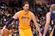 LOS ANGELES, CA - MARCH 4: Pau Gasol #16 of the Los Angeles Lakers handles the ball against the New Orleans Pelicans at Staples Center on March 4, 2014 in Los Angeles, California. NOTE TO USER: User expressly acknowledges and agrees that, by downloading a