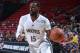LAS VEGAS, NV - JULY 12: Shabazz Muhammad #15 of the Minnesota Timberwolves drives to the basket against the Dallas Mavericks during the game on July 12, 2014 at the Thomas & Mack Center in Las Vegas, Nevada. NOTE TO USER: User expressly acknowledges and