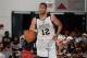 LAS VEGAS, NV - JULY 11: Jabari Parker #12 of the Milwaukee Bucks moves the ball up-court against the Cleveland Cavaliers on July 11, 2014 at Cox Pavilion in Las Vegas, Nevada. NOTE TO USER: User expressly acknowledges and agrees that, by downloading and
