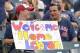 CLEVELAND, OH - JULY 11: Cleveland Indians fans show their support for LeBron James during the game between the Cleveland Indians and the Chicago White Sox at Progressive Field on July 11, 2014 in Cleveland, Ohio. (Photo by Jason Miller/Getty Images)