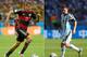 FILE PHOTO - EDITORS NOTE: COMPOSITE OF TWO IMAGES - Image Numbers 451872530 (L) and 450989646) In this composite image a comparison has been made between Lionel Messi of Argentina and Thomas Mueller of Germany. Germany and Argentina play each other in th