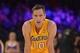 Apr 4, 2014; Los Angeles, CA, USA; Los Angeles Lakers guard Steve Nash (10) during the game against the Dallas Mavericks at Staples Center. The Mavericks defeated the Lakers 107-95. Mandatory Credit: Kirby Lee-USA TODAY Sports