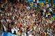 RIO DE JANEIRO, BRAZIL - JULY 13: Fans celebrate Germany's 1-0 victory over Argentina in extra time in the 2014 FIFA World Cup Brazil Final match between Germany and Argentina at Maracana on July 13, 2014 in Rio de Janeiro, Brazil. (Photo by Jamie Squi
