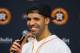HOUSTON, TX - JUNE 12: Grammy Award-winning artist Drake kicks off his three-day Houston Appreciation Weekend (HAW) event with a special Houston Appreciation Night at Minute Maid Park on June 12, 2014 in Houston, Texas. (Photo by Bob Levey/Getty Images