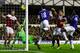 LIVERPOOL, ENGLAND - DECEMBER 14: Gareth Barry of Everton scores his team's third goal during the Barclays Premier League match between Everton and Fulham at Goodison Park on December 14, 2013 in Liverpool, England. (Photo by Paul Thomas/Getty Images)