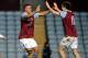 Robinson and Grealish celebrate