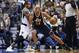 Nov 22, 2013; Dallas, TX, USA; Utah Jazz small forward Richard Jefferson (24) dribbles on Dallas Mavericks shooting guard Monta Ellis (11) during the game at American Airlines Center. Dallas won 103-93. Mandatory Credit: Kevin Jairaj-USA TODAY Sports