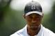 BETHESDA, MD - JUNE 27: Tiger Woods of the United States looks on during the second round of the Quicken Loans National at Congressional Country Club on June 27, 2014 in Bethesda, Maryland. (Photo by Patrick Smith/Getty Images)