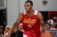 LAS VEGAS, NV - JULY 13: Andrew Wiggins #21 of the Cleveland Cavaliers handles the ball against the San Antonio Spurs on July 13, 2014 at Cox Pavilion in Las Vegas, Nevada. NOTE TO USER: User expressly acknowledges and agrees that, by downloading and or