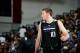 LAS VEGAS, NV - JULY 13: Nik Stauskas #10 of the Sacramento Kings stands on the court during a game against the Charlotte Hornets on July 13, 2014 at Cox Pavilion in Las Vegas, Nevada. NOTE TO USER: User expressly acknowledges and agrees that, by download