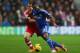 SOUTHAMPTON, ENGLAND - JANUARY 01: Ashley Cole of Chelsea holds off Steven Davis of Southampton during the Barclays Premier League match between Southampton and Chelsea at St Mary's Stadium on January 1, 2014 in Southampton, England. (Photo by Warren Li