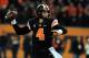 EUGENE, OR - NOVEMBER 23: Quarterback Sean Mannion #4 of the Oregon State Beavers passes the ball during the first quarter of the game against the Washington Huskies at Reser Stadium on November 23, 2013 in Eugene, Oregon. (Photo by Steve Dykes/Getty Imag