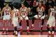 CHICAGO, IL - MARCH 15: (L-R) Mike Dunleavy #34, Kirk Hinrich #12, Joakim Noah #13, Taj Gibson #22 and Jimmy Butler #21 of the Chicago Bulls wait to reenter a game against the Sacramento Kings after a time out at the United Center on March 15, 2014 in Ch