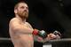 Dec 28, 2013; Las Vegas, NV, USA; Jim Miller reacts during his UFC lightweight bout at the MGM Grand Garden Arena. Jim Miller won Mandatory Credit: Jayne Kamin-Oncea-USA TODAY Sports
