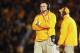 COLUMBIA, MO - NOVEMBER 2: Butch Jones head coach of the Tennessee Volunteers paces up the field in the second quarter during the game against the Missouri Tigers on November 2, 2013 at Faurot Field/Memorial Stadium in Columbia, Missouri. (Photo by Kyle
