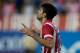 MADRID, SPAIN - APRIL 18: Diego Costa of Atletico de Madrid celebrates scoring their second goal during the La Liga match between Club Atletico de Madrid and Elche FC at Vicente Calderon Stadium on April 18, 2014 in Madrid, Spain. (Photo by Gonzalo Arro