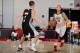 LAS VEGAS, NV - JULY 12: Shabazz Napier #13 of the Miami Heat handles the ball against the Houston Rockets at the Samsung NBA Summer League 2014 on July 12, 2014 at the Cox Pavilion in Las Vegas, Nevada. NOTE TO USER: User expressly acknowledges and agree