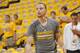 OAKLAND, CA - MAY 1: Stephen Curry #30 of the Golden State Warriors warms up against the Los Angeles Clippers in Game Six of the Western Conference Quarterfinals during the 2014 NBA Playoffs at Oracle Arena on May 1, 2014 in Oakland, California. NOTE TO U