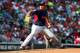 MINNEAPOLIS, MN - JULY 13: Julio Urias of the World Team pitches against the U.S. Team during the SiriusXM All-Star Futures Game at Target Field on July 13, 2014 in Minneapolis, Minnesota. (Photo by Elsa/Getty Images)