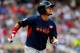 MINNEAPOLIS, MN - JULY 13: Javier Baez of the World Team rounds the bases after hitting a two-run home run against the U.S. Team during the SiriusXM All-Star Futures Game at Target Field on July 13, 2014 in Minneapolis, Minnesota. (Photo by Elsa/Getty I