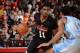 LAS VEGAS, NV - JULY 13: Lazeric Jones #11 of the Chicago Bulls handles the ball against the Denver Nuggets at the Samsung NBA Summer League 2014 on July 13, 2014 at the Cox Pavilion in Las Vegas, Nevada. NOTE TO USER: User expressly acknowledges and agr