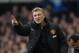 LIVERPOOL, ENGLAND - APRIL 20: Manchester United manager David Moyes gives instructions to his team during the Barclays Premier League match between Everton and Manchester United at Goodison Park on April 20, 2014 in Liverpool, England. (Photo by Clive