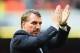 LIVERPOOL, ENGLAND - MAY 11: Brendan Rodgers manager of Liverpool applauds the crowd after the Barclays Premier League match between Liverpool and Newcastle United at Anfield on May 11, 2014 in Liverpool, England. Liverpool finish as runners-up in the Pr