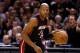 SAN ANTONIO, TX - JUNE 15: Ray Allen #34 of the Miami Heat drives to the basket against the San Antonio Spurs during Game Five of the 2014 NBA Finals at the AT&T Center on June 15, 2014 in San Antonio, Texas. NOTE TO USER: User expressly acknowledges and