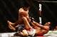 AUCKLAND, NEW ZEALAND - JUNE 28: Charles Oliveira of Brazil fights Hatsu Hioki of Japan during the UFC Featherweight bout between Charles Oliveira of Brazil and Hatsu Hioki of Japan on June 28, 2014 in Auckland, New Zealand. (Photo by Hannah Peters/Gett