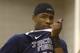 Jul 13, 2013; North Augusta, SC, USA; Jackson Tigers player Malik Newman (12) reacts after the play during the Nike Peach Jam at the Riverview Park Activities Center. Mandatory Credit: Joshua S. Kelly-USA TODAY Sports