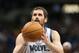 MINNEAPOLIS, MN - NOVEMBER 13: Kevin Love #42 of the Minnesota Timberwolves shoots a foul shot against the Cleveland Cavaliers on November 13, 2013 at Target Center in Minneapolis, Minnesota. NOTE TO USER: User expressly acknowledges and agrees that, by