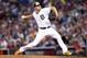 Jul 15, 2014; Minneapolis, MN, USA; American League pitcher Max Scherzer (37) of the Detroit Tigers throws a pitch in the fifth inning during the 2014 MLB All Star Game at Target Field. Mandatory Credit: Jesse Johnson-USA TODAY Sports