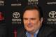 HOUSTON - June 30: Houston Rockets GM Daryl Morey introduces the Rockets draft picks Clint Capela and Nick Johnson in Houston, Texas. NOTE TO USER: User expressly acknowledges and agrees that, by downloading and or using this photograph, User is consenti