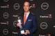 LOS ANGELES, CA - JULY 16: NFL player Peyton Manning of the Denver Broncos, winner of the Best Record-Breaking Performance award, attends The 2014 ESPYS at Nokia Theatre L.A. Live on July 16, 2014 in Los Angeles, California. (Photo by Christopher Polk/G