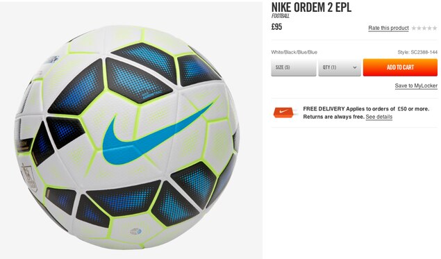 Nike Unveil 'Ordem,' the Official 2014-15 Premier League, La Liga, Serie A Ball | Bleacher Report