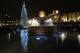 Trafalgar Square, complete with awful Christmas tree.
