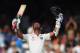 LONDON, ENGLAND - JULY 17: India batsman Ajinkya Rahane celebrates after reaching his century during day one of 2nd Investec Test match between England and India at Lord's Cricket Ground on July 17, 2014 in London, United Kingdom. (Photo by Stu Forster/