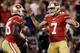 Kaepernick has had a good rapport with Davis