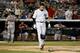 Kelly Johnson strikes out on June 30 against Boston.