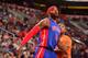 PHOENIX, AZ - MARCH 21: Josh Smith #6 of the Detroit Pistons during a game against the Phoenix Suns on March 21, 2014 at U.S. Airways Center in Phoenix, Arizona. NOTE TO USER: User expressly acknowledges and agrees that, by downloading and or using this p