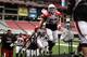 GLENDALE, AZ - JULY 29: Center Lyle Sendlein #63 of the Arizona Cardinals practices during the team training camp at University of Phoenix Stadium on July 29, 2013 in Glendale, Arizona. (Photo by Christian Petersen/Getty Images)