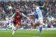 BLACKBURN, ENGLAND - MARCH 09: Danny Ings of Burnley controls the ball from Michael Keane of Blackburn Rovers during the Sky Bet Championship match between Blackburn Rovers and Burnley at Ewood Park on March 9, 2014 in Blackburn, England. (Photo by Jan