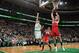 BOSTON, MA - APRIL 16: Avery Bradley #0 of the Boston Celtics shoots against the Washington Wizards on April 16, 2014 at the TD Garden in Boston, Massachusetts. NOTE TO USER: User expressly acknowledges and agrees that, by downloading and or using this p