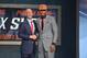 BROOKLYN, NY - JUNE 26: T.J. Warren shakes hands with NBA Commissioner Adam Silver after being selected number fourteen overall by the Phoenix Suns during the 2014 NBA Draft on June 26, 2014 at Barclays Center in Brooklyn, New York. NOTE TO USER: User exp
