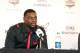 CHARLOTTE, NC - JULY 18: Charlotte Hornets announce the signing of Lance Stephenson to the media at Time Warner Cable Arena on July 18, 2014 in Charlotte, North Carolina. NOTE TO USER: User expressly acknowledges and agrees that, by downloading and or us