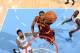 DENVER, CO - January 17: C.J. Miles #0 of the Cleveland Cavaliers making a layup during a game against the Denver Nuggets on January 17, 2014 at the Pepsi Center in Denver, Colorado. NOTE TO USER: User expressly acknowledges and agrees that, by downloadin