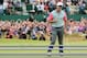 HOYLAKE, ENGLAND - JULY 20: Rory McIlroy of Northern Ireland celebrates his two-stroke victory on the 18th green during the final round of The 143rd Open Championship at Royal Liverpool on July 20, 2014 in Hoylake, England. (Photo by Andrew Redington/Ge