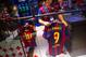 BARCELONA, SPAIN - JULY 12: An employee hangs a Luis Suarez shirt after printing his name and number on it at the FC Barcelona official store on July 12, 2014 in Barcelona, Spain. (Photo by David Ramos/Getty Images)